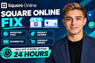 fix square online inventory product listings square payment and checkout errors