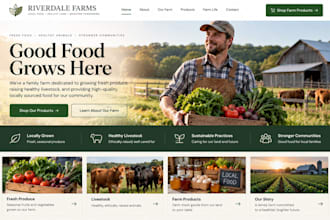 build squarespace farm website agriculture produce livestock local farm website