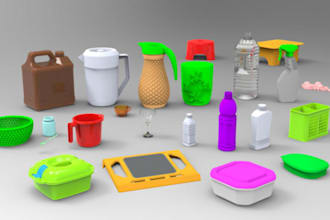 create custom 3d printable plastic, silicone, bottle, cake and soap molds