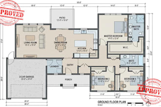 convert sketches into professional 2d floor and roof plans