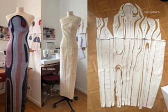 make print ready cosplay patterns for fabric costumes, eva foam armor and props
