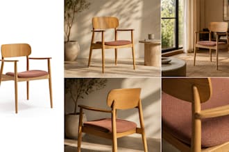 create realistic furniture lifestyle images with ai