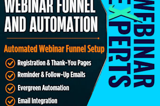 design webinar automation funnel webinarjam, webinarkit, everwebinar webinar jam