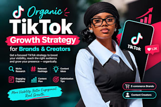 create an organic tik tok growth strategy for your ecommerce brand