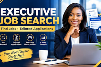 executive job search, job application, executive career support