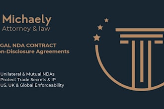 draft nda non disclosure agreement confidentiality legal contract