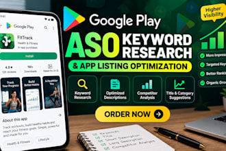 do google play aso keyword research and optimize app descriptions