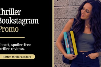 review your thriller book on my bookstagram