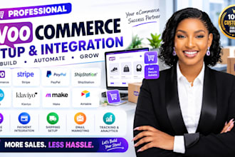setup woocommerce stripe paypal shipstation xero klaviyo make airtable