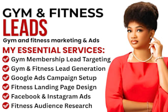 generate gym leads fitness leads gym membership leads gym marketing gym ads