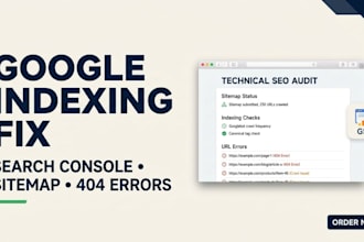 fix google search console indexing and sitemap errors