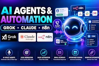 grok xai voice agent deriv trading bot kiro n8n claude ai lead generation ad xai