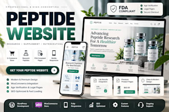 peptide website fda compliant peptide store research peptide nutraceutical store
