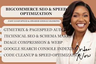 optimize bigcommerce store seo, speed and ranking