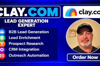 setup clay com automation lead generation clay com lead enrichment integration