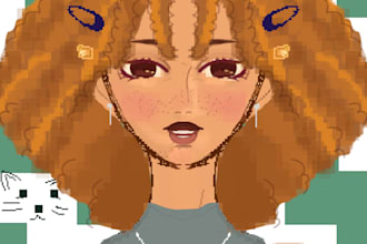 design 2d pixel art character assets for dress up or indie games