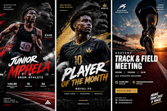 design a modern sports logo