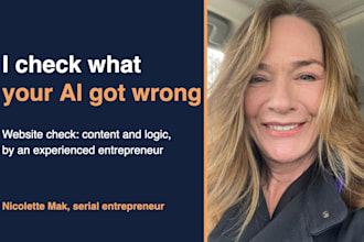 review mistakes and confusing claims on your ai website
