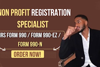prepare US 990 nonprofit tax returns and UK charity reports