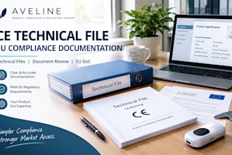 prepare your ce marking technical file and eu product compliance documentation