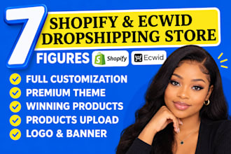 build 7 figure shopify ecwid dropshipping store via autods zendrop dser cj doba