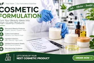 develop the perfect skincare and cosmetic formulation