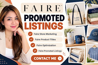 faire promoted listings faire store marketing faire product titles faire optimiz