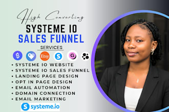 setup systeme io sales funnel systeme io, systeme io website, landing page