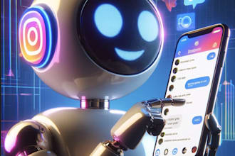 build smart ai chatbot and instagram manychat automation