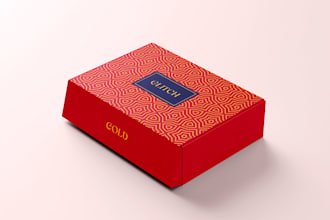create corrugated mailer shipping box packaging dileine vector cut line prepress