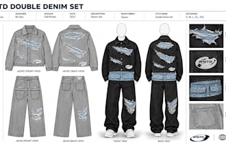 design realistic 3d denim jeans and jackets using clo3d
