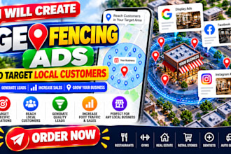 create geo fencing ads to target local customers
