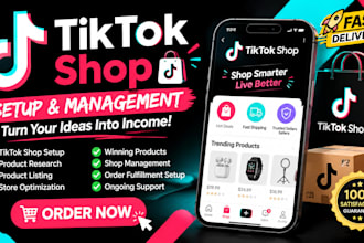 setup tik tok shop, tik tok affiliate and tiktok shop ads