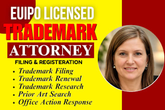 be your eu trademark attorney for euipo filing and registration