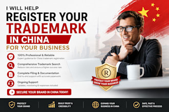 help register your trademark in china for your business