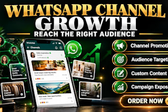 increase your whatsapp channel followers 50k whatsapp channel promotion