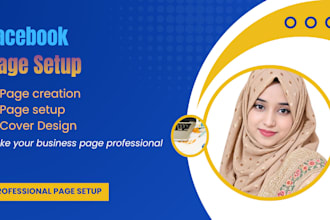create and professionally set up your facebook business page