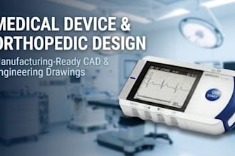 design medical device surgical orthopedic product for manufacturing