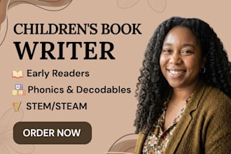 write decodable books, early readers and stem childrens stories