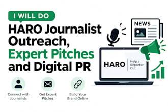 do haro journalist outreach, expert pitches and digital PR
