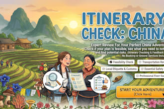 review your china or yunnan province travel itinerary