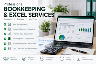 do e commerce bookkeeping, quickbooks cleanup, and bank reconciliation