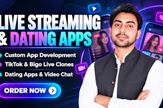 build custom live streaming platform for creators and communities