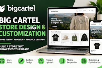 create big cartel godaddy prestashop showit square online website store design