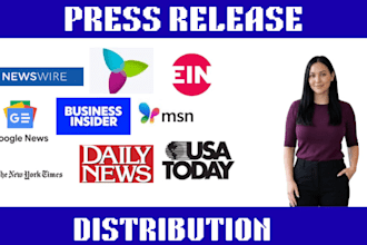 write a product launch press release and product announcement PR writing