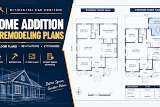create home addition and remodeling plans
