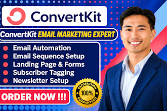 setup kit automation email sequence convertkit landing page kit expert