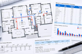 calculate room by room manual j d and s hvac heating cooling load calculations