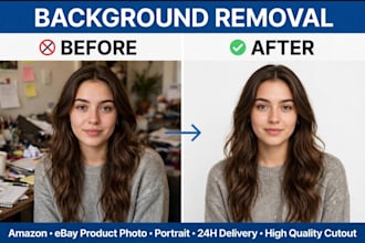 do background removal and canva design in 1 hour