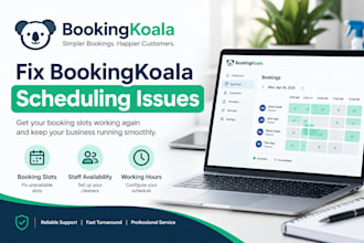 fix booking koala scheduling and unavailable booking slots